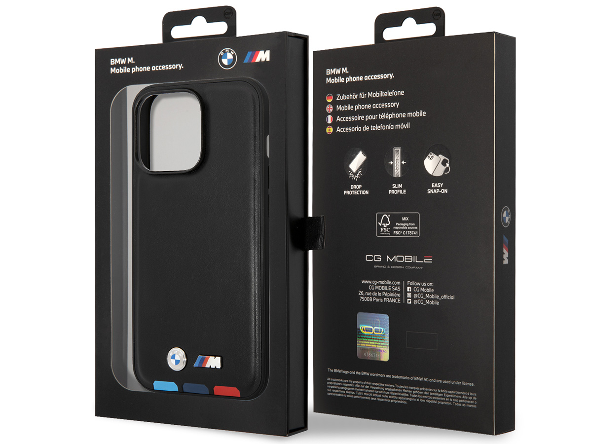 BMW M Sport Tricolor Case - iPhone 14 Pro hoesje