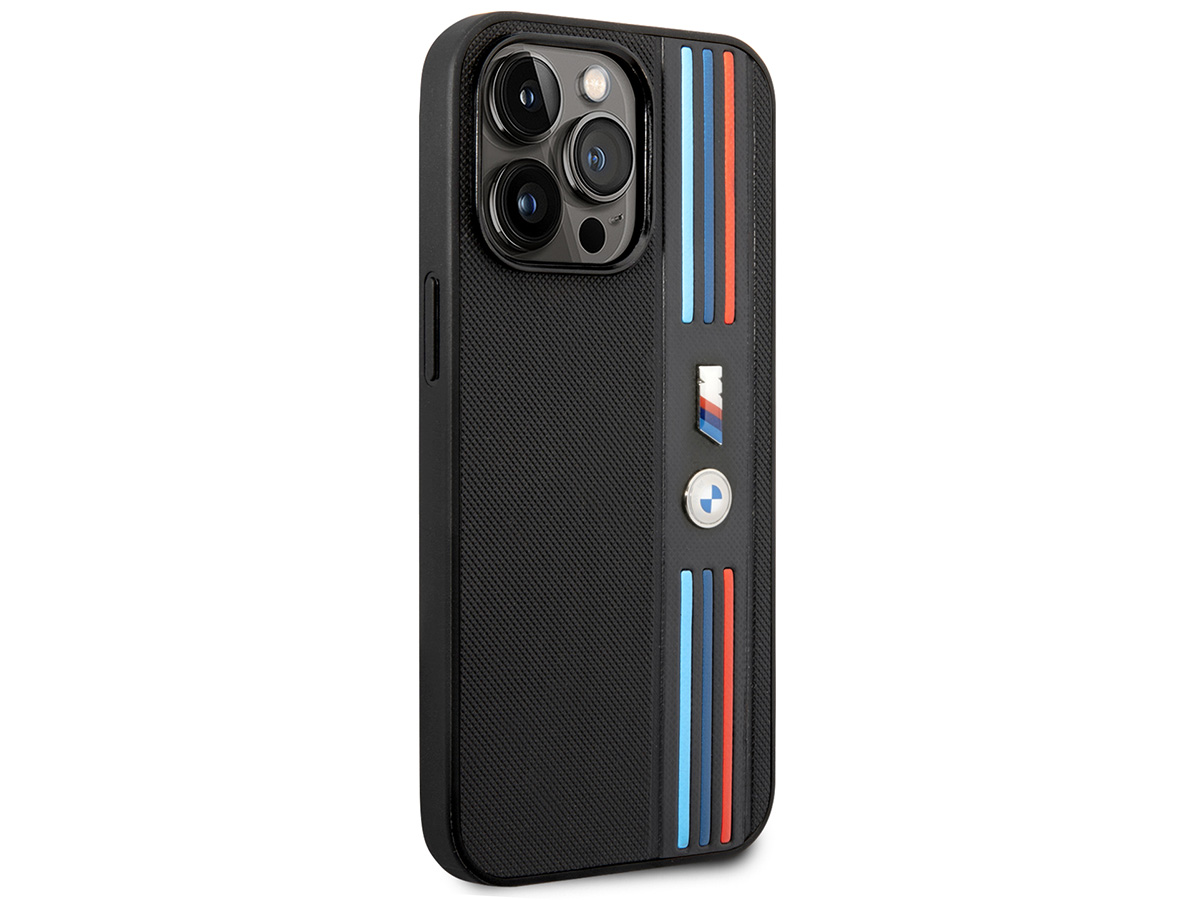 BMW M Tricolor Lines Case - iPhone 14 Pro hoesje