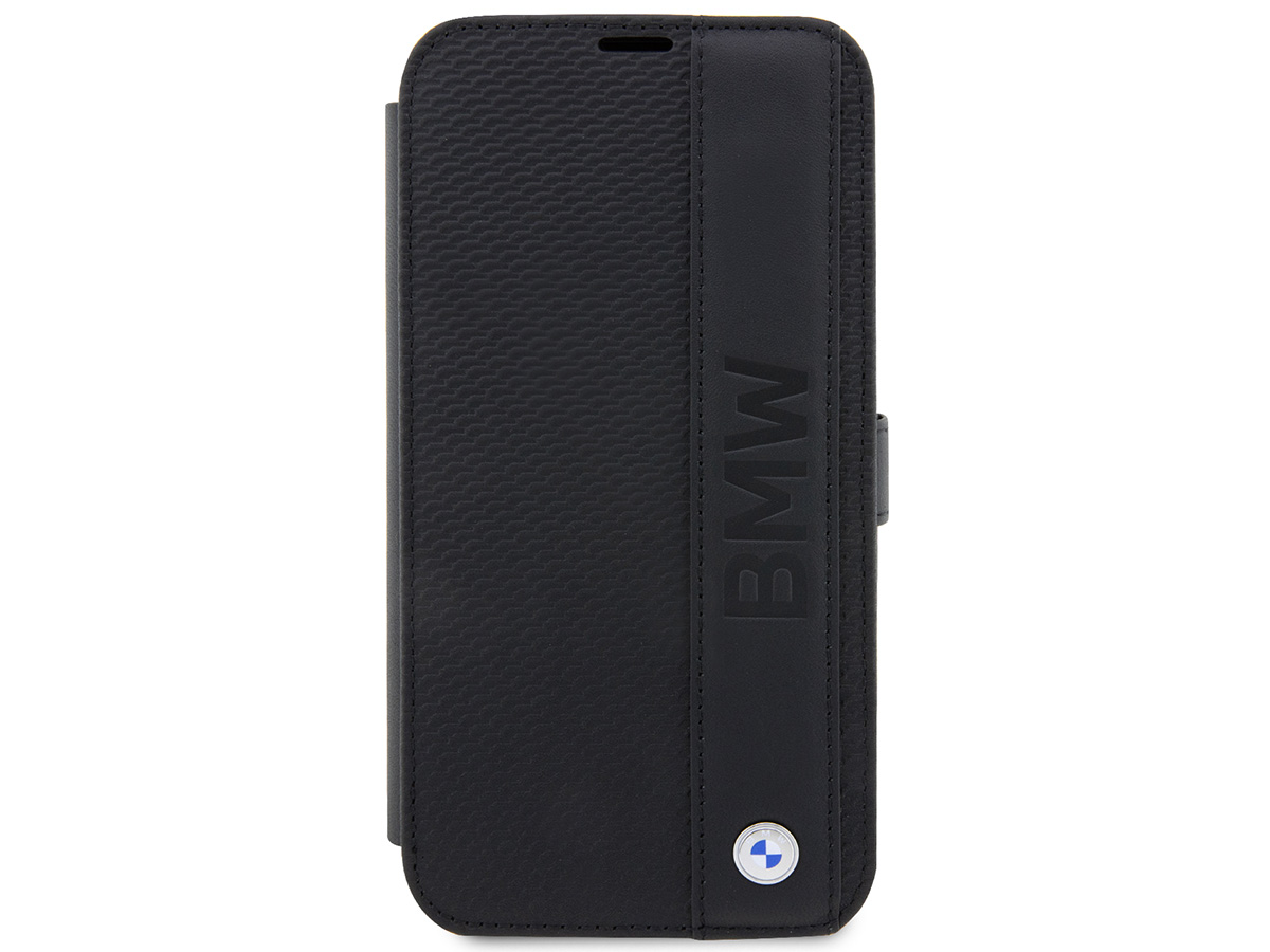 BMW Signature Leather Folio Case - iPhone 14 Pro Hoesje Leer