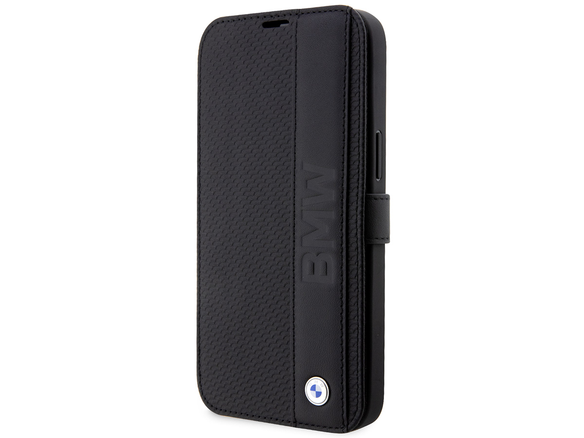 BMW Signature Leather Folio Case - iPhone 14 Pro Hoesje Leer