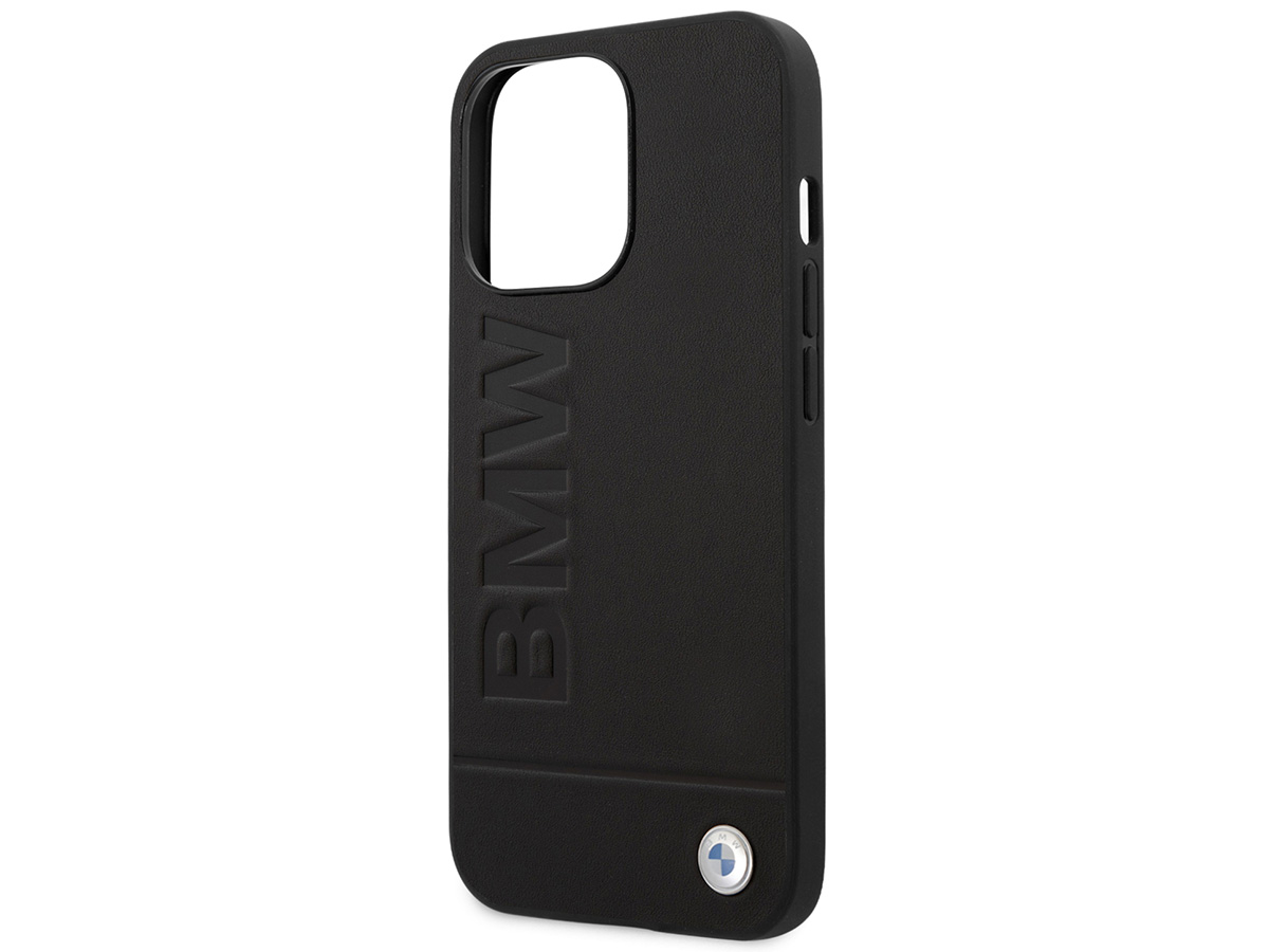 BMW Signature Leather Case - iPhone 14 Pro hoesje