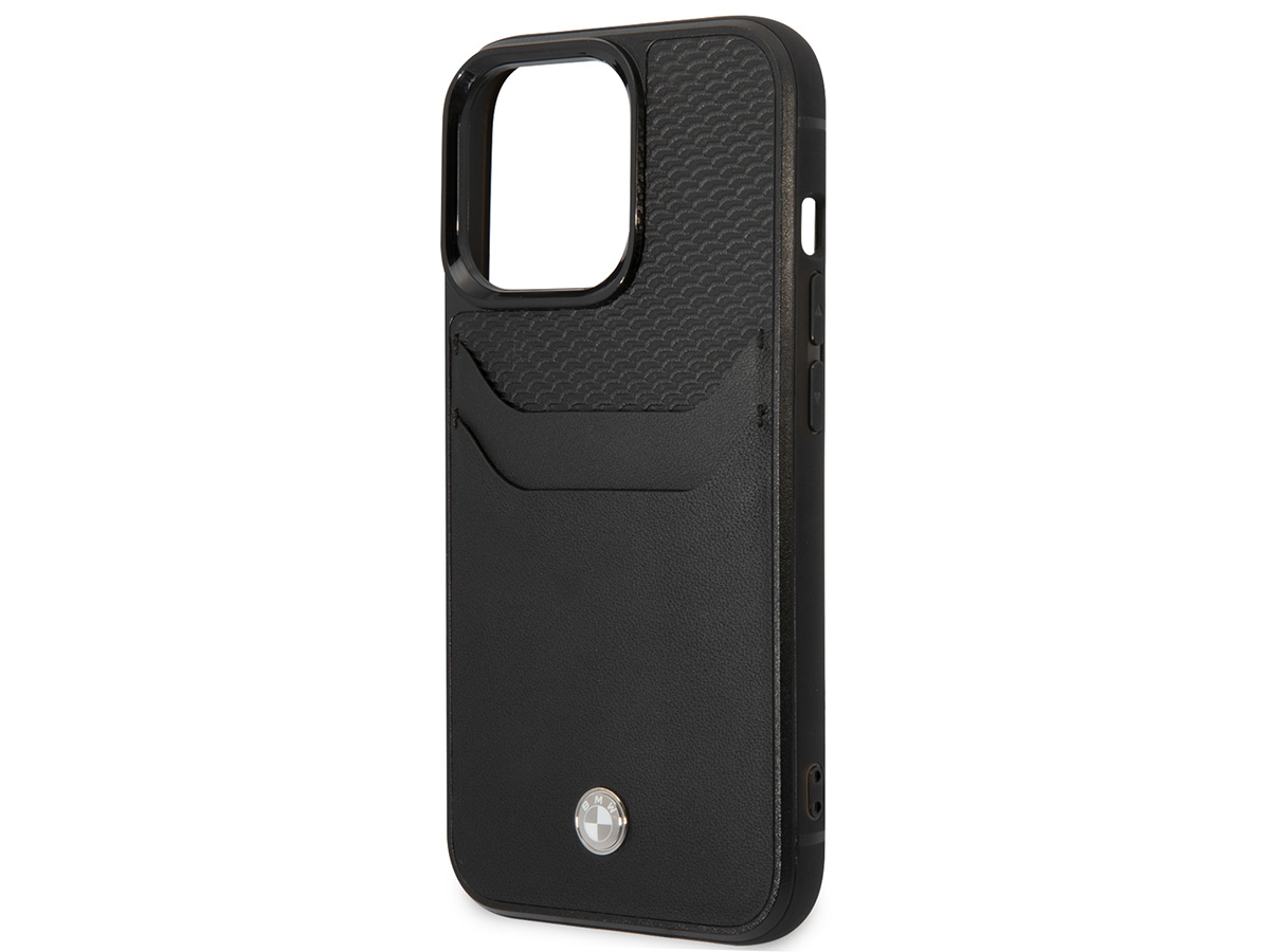 BMW Signature Leather Card Case - iPhone 14 Pro hoesje