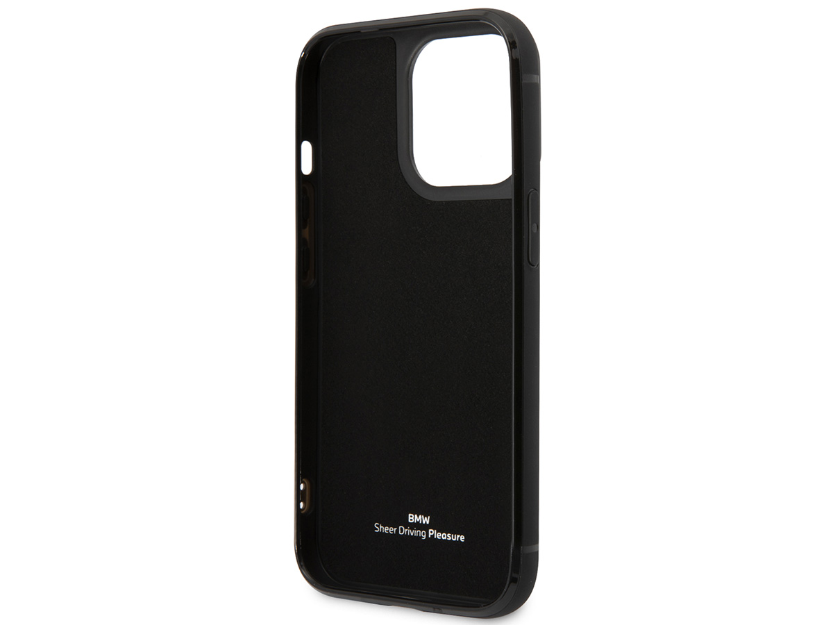 BMW Signature Leather Card Case - iPhone 14 Pro hoesje