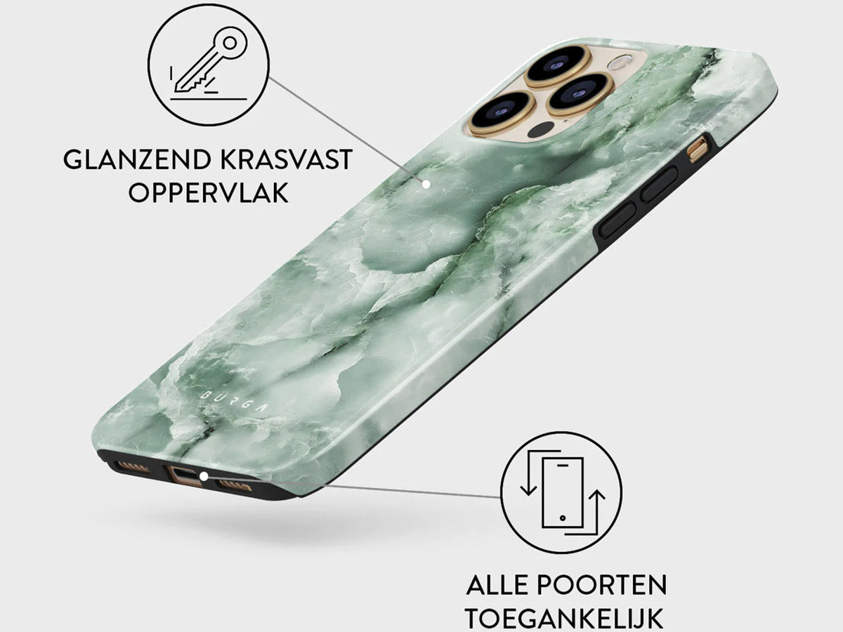 Burga Tough Case Pistachio Cheesecake - iPhone 14 Pro Hoesje