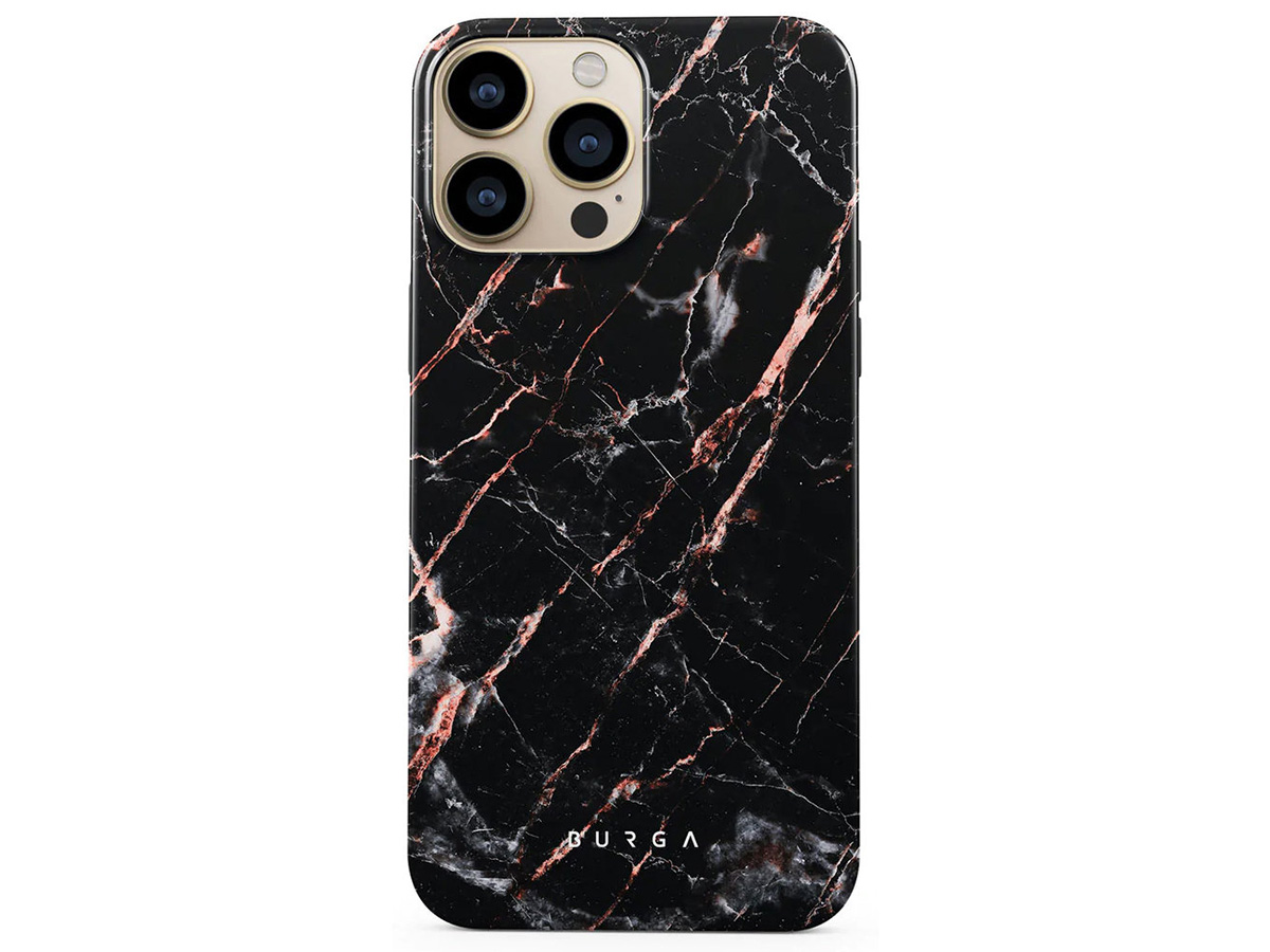 Burga Tough Case Rose Gold Marble - iPhone 14 Pro Hoesje