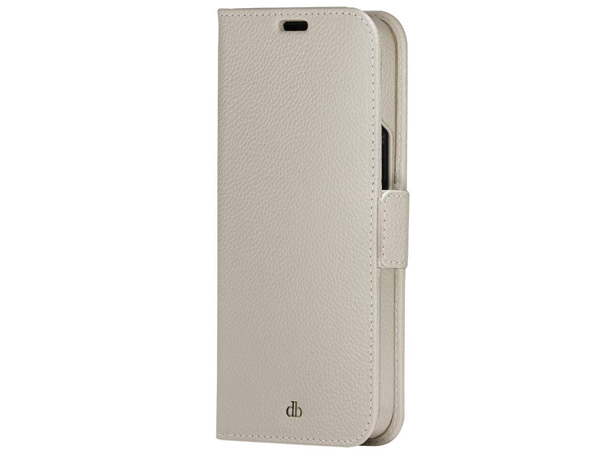 dbramante1928 New York 2in1 Case Beige - iPhone 14 Pro Hoesje Leer