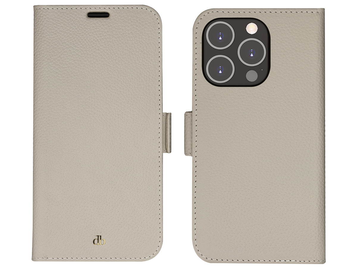 dbramante1928 New York 2in1 Case Beige - iPhone 14 Pro Hoesje Leer