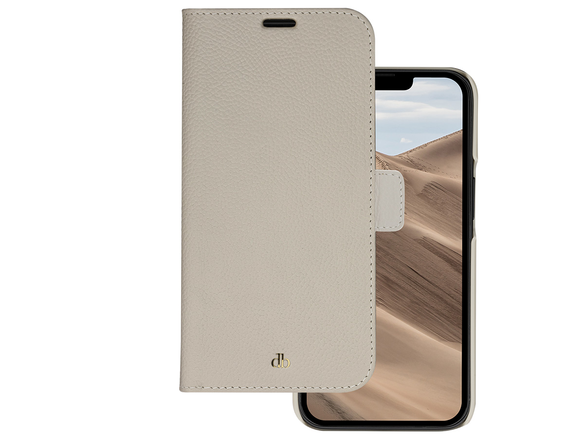 dbramante1928 New York 2in1 Case Beige - iPhone 14 Pro Hoesje Leer