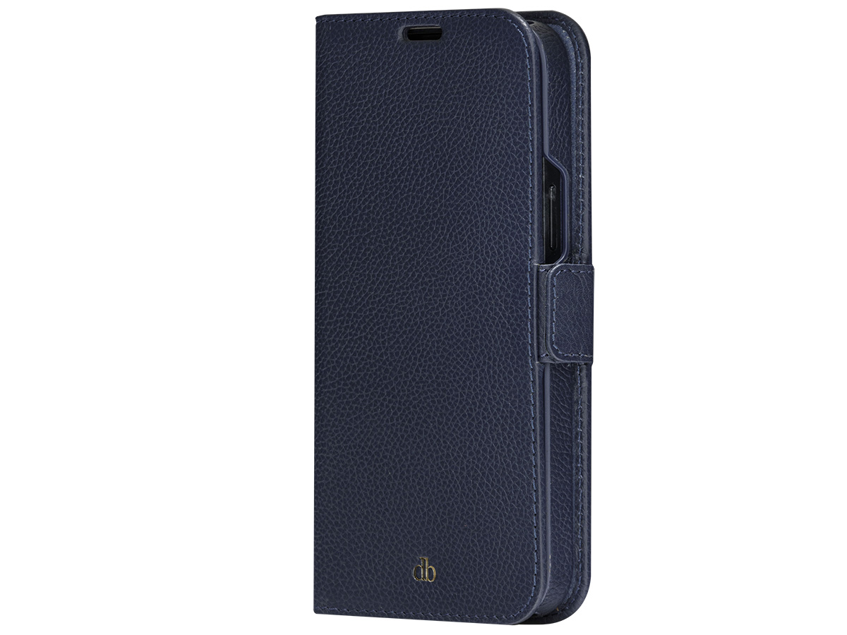 dbramante1928 New York 2in1 Case Blauw - iPhone 14 Pro Hoesje Leer