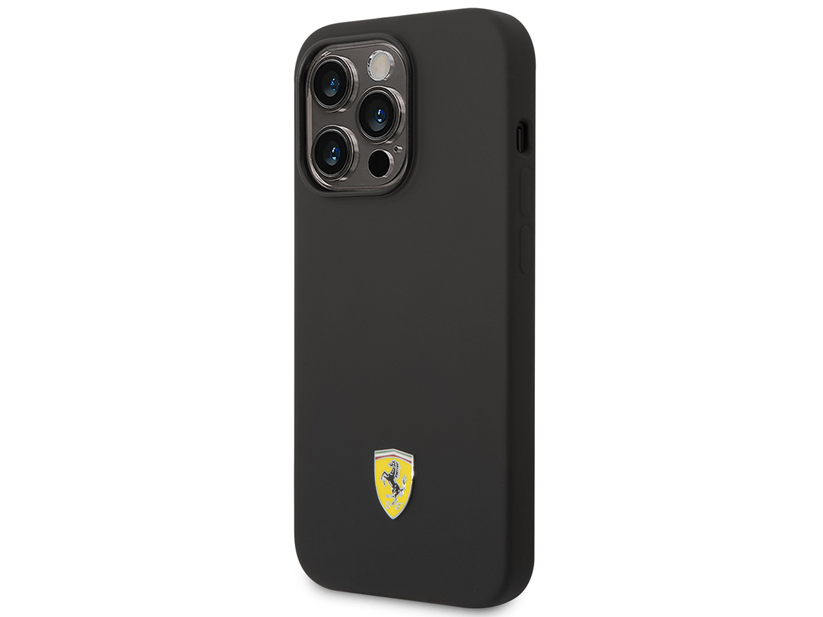 Ferrari MagSafe Case Zwart - iPhone 14 Pro Hoesje