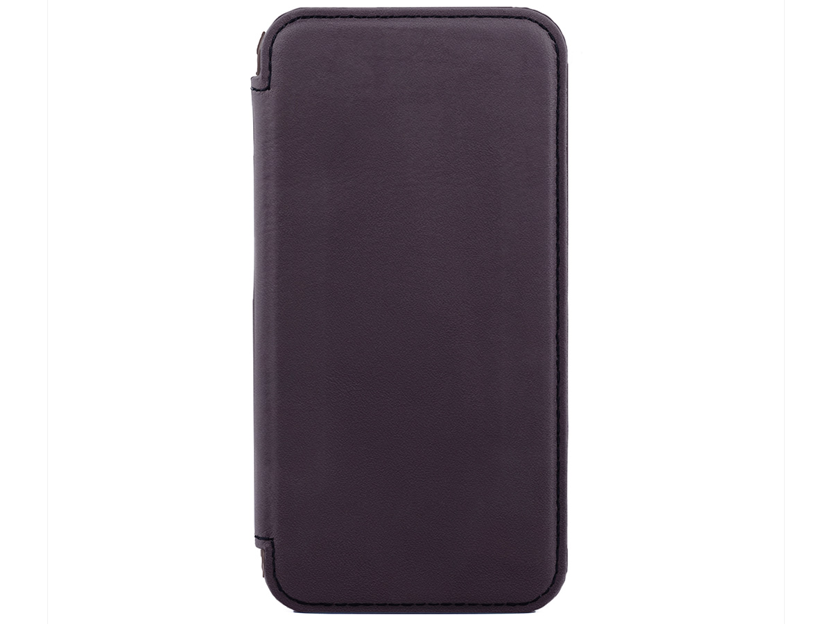 Greenwich Blake MagSafe Leather Folio Damson - iPhone 14 Pro Hoesje