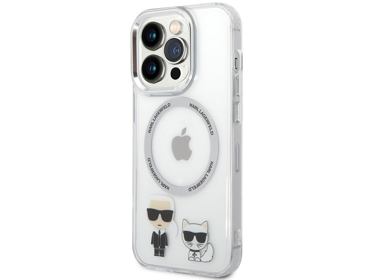 Karl Lagerfeld Ikonik Duo MagSafe Case - iPhone 14 Pro hoesje