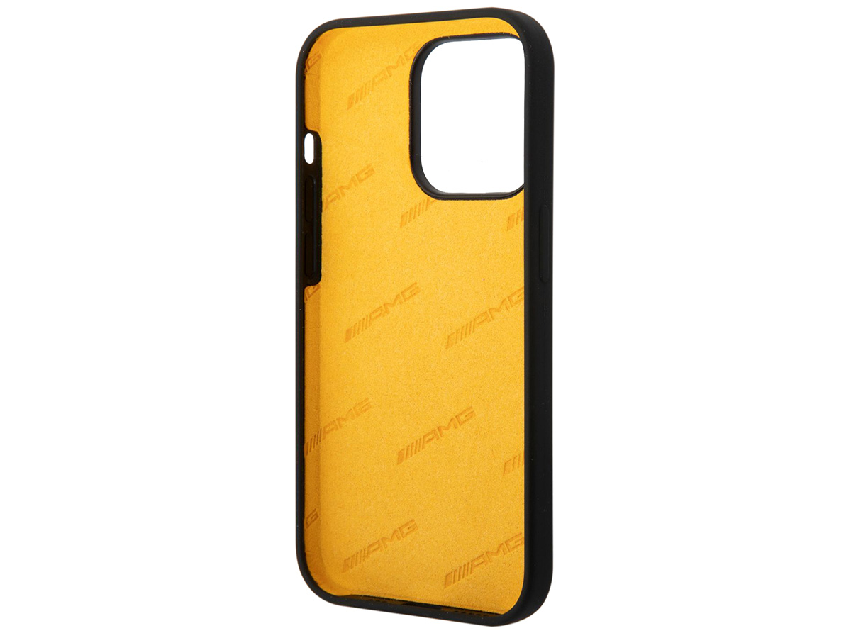 Mercedes-AMG Logo Case Geel - iPhone 14 Pro hoesje