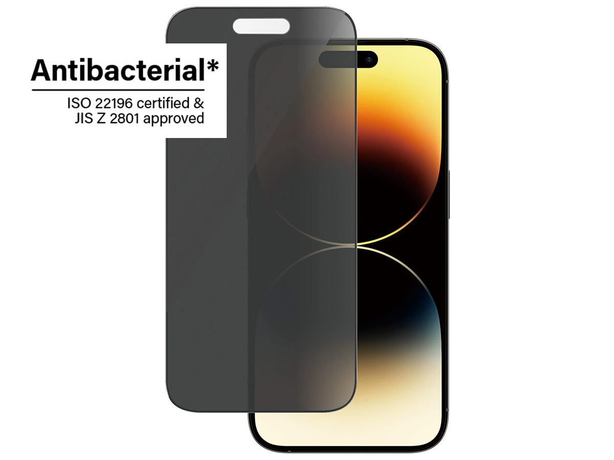 PanzerGlass iPhone 14 Pro Privacy Super+ Glas Wide Fit met EasyAligner