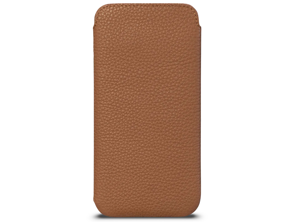 Sena Ultraslim Sleeve Cognac Leer - iPhone 14/14 Pro hoesje
