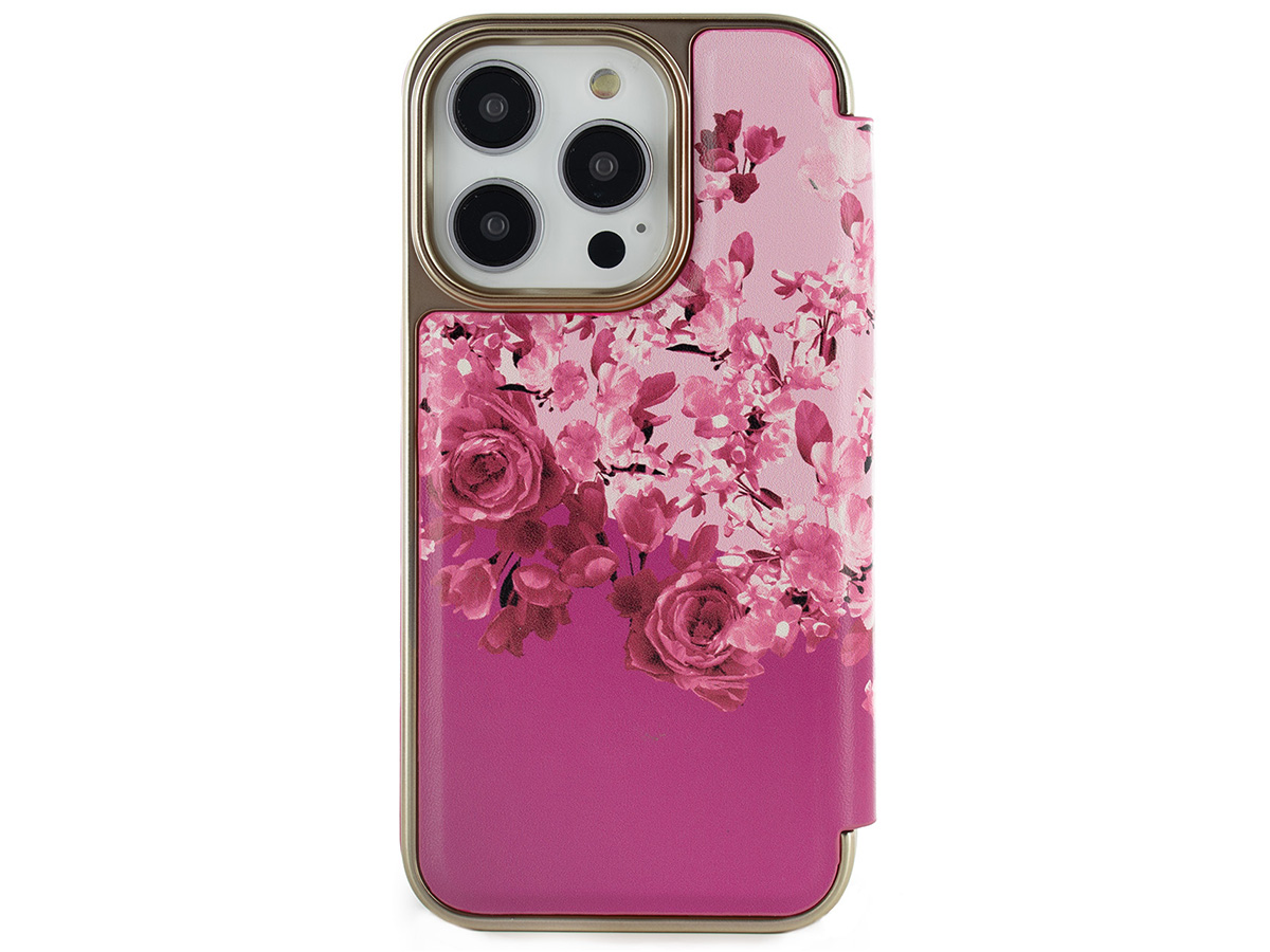 Ted Baker Alstry Mirror Folio Case - iPhone 14 Pro Hoesje