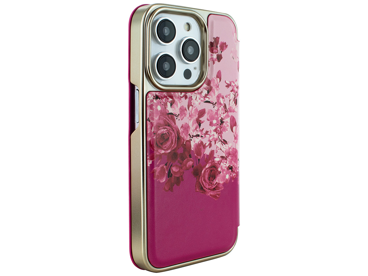 Ted Baker Alstry Mirror Folio Case - iPhone 14 Pro Hoesje