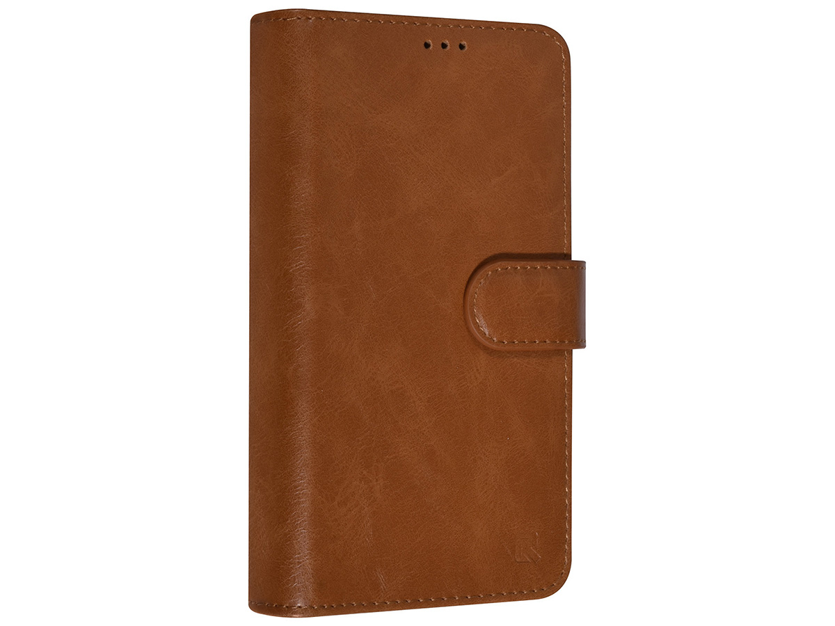 Uniq True Wallet XXL Case Cognac - iPhone 14 Pro hoesje