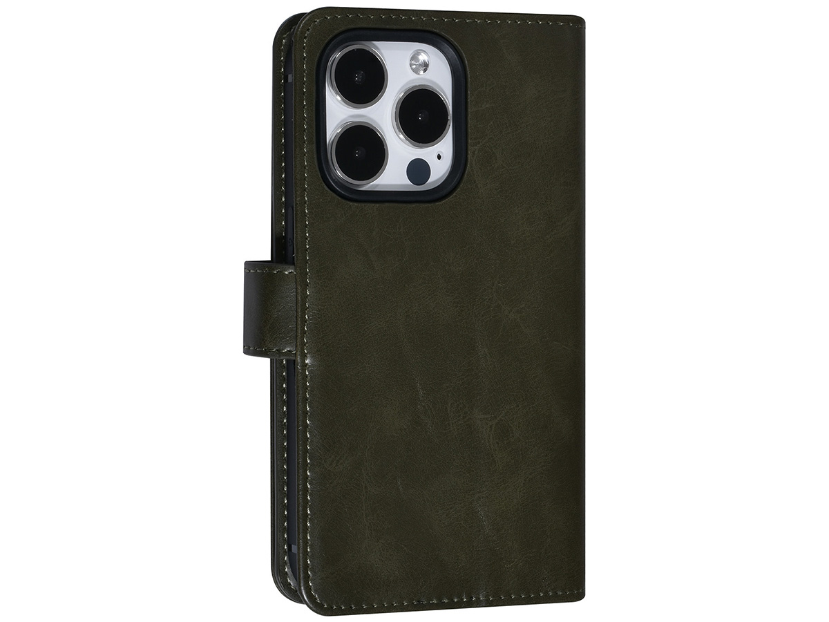 Uniq True Wallet XXL Case Groen - iPhone 14 Pro hoesje