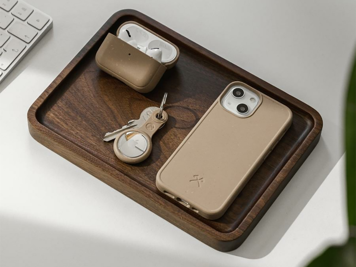 Woodcessories Bio Case MagSafe Taupe - iPhone 14 Pro hoesje