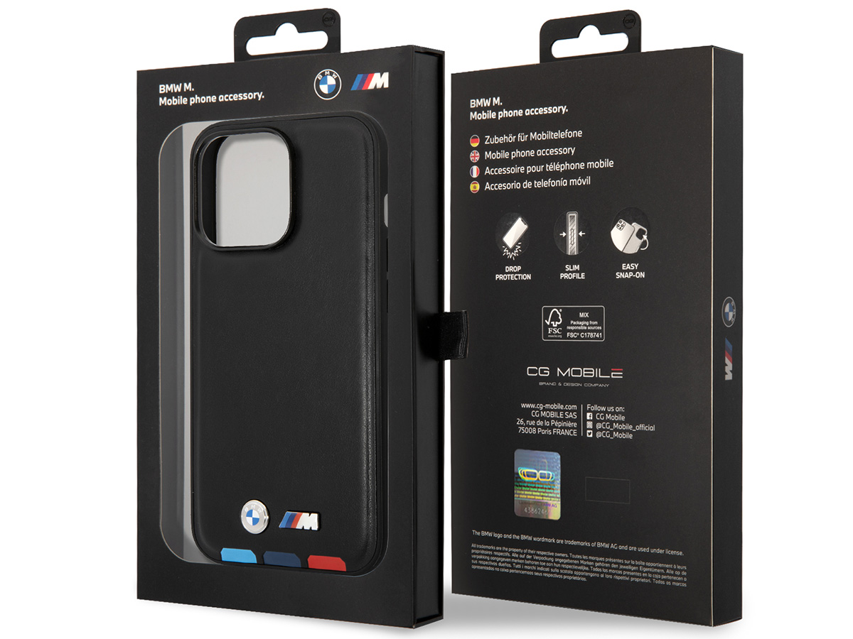 BMW M Sport Tricolor Case - iPhone 14 Pro Max hoesje