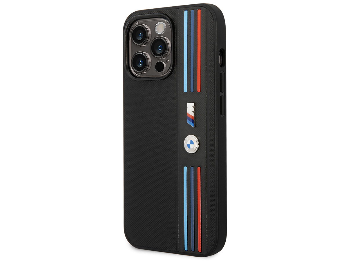 BMW M Tricolor Lines Case - iPhone 14 Pro Max hoesje