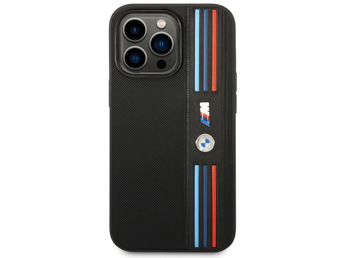 BMW M Tricolor Lines Case - iPhone 14 Pro Max hoesje