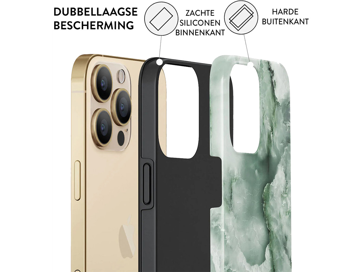 Burga Tough Case Pistachio Cheesecake - iPhone 14 Pro Max Hoesje