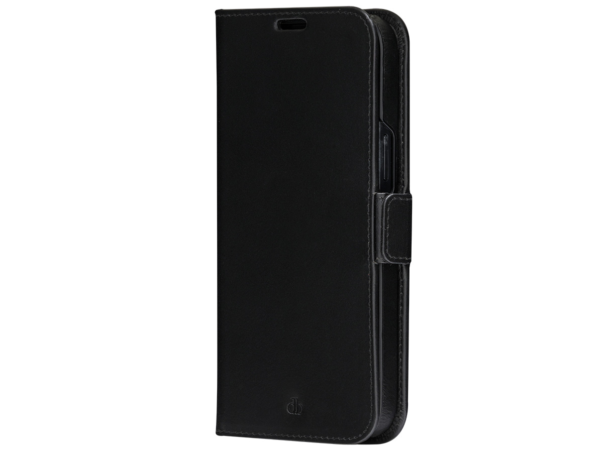 dbramante1928 Lynge 2in1 Case Zwart - Leren iPhone 14 Pro Max Hoesje