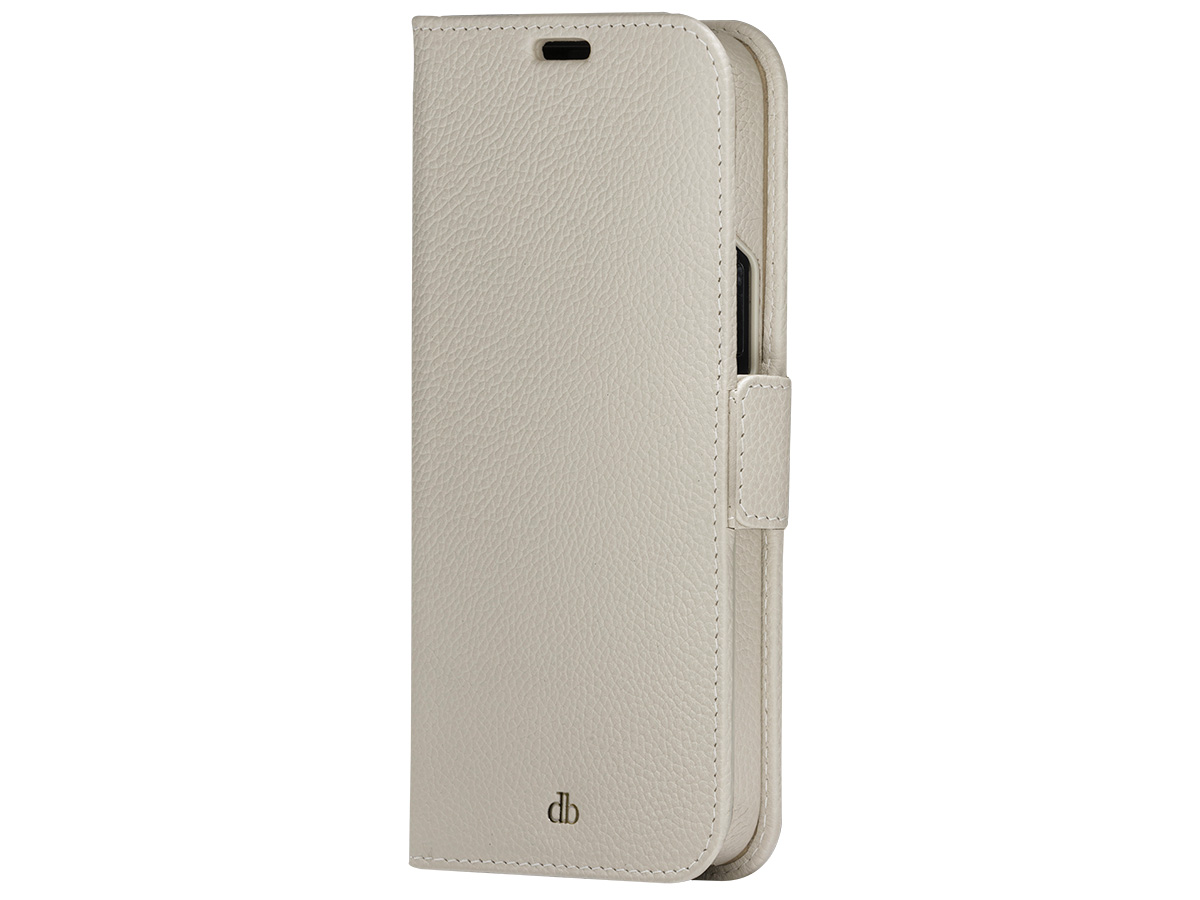 dbramante1928 New York 2in1 Case Beige - iPhone 14 Pro Max Hoesje Leer