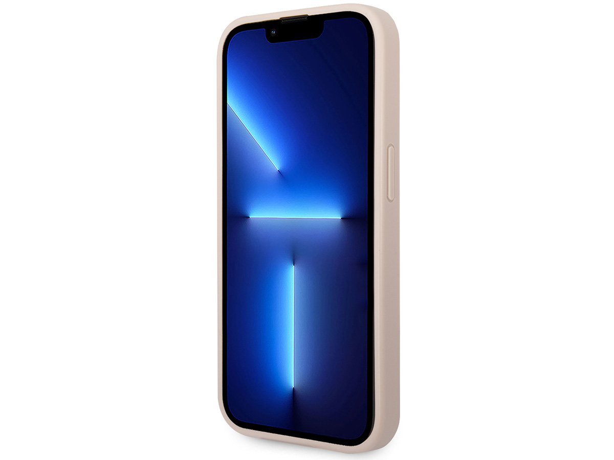 Guess Big 4G Monogram Case Roze - iPhone 14 Pro Max hoesje