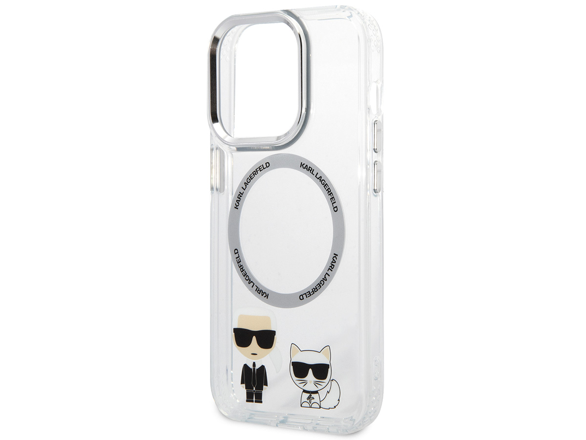 Karl Lagerfeld Ikonik Duo MagSafe Case - iPhone 14 Pro Max hoesje