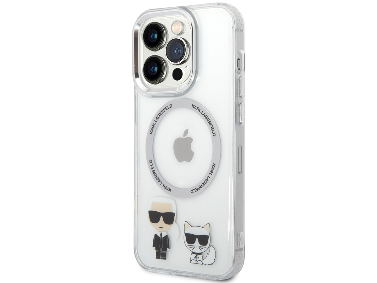Karl Lagerfeld Ikonik Duo MagSafe Case - iPhone 14 Pro Max hoesje
