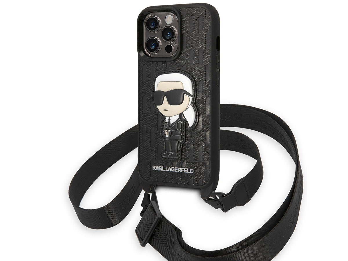 Karl Lagerfeld Nek Case iPhone 14 Pro Max Hoesje