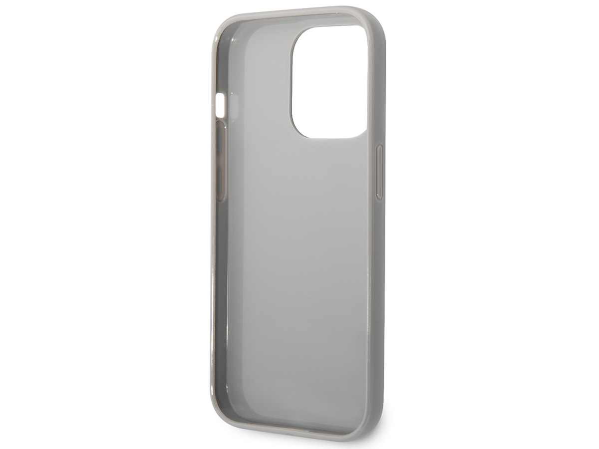 Karl Lagerfeld Iridescent Monogram Case - iPhone 14 Pro Max hoesje