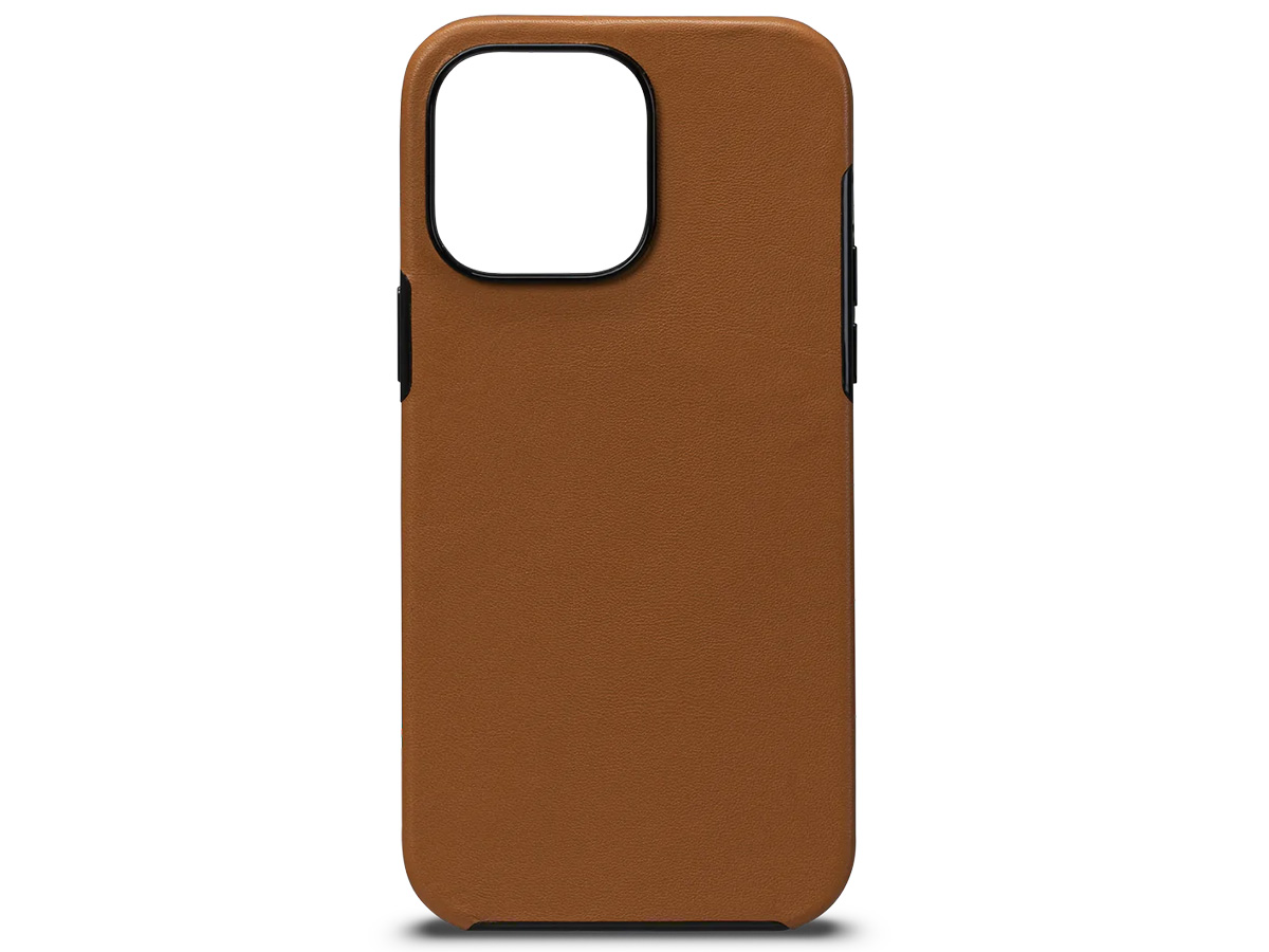 Sena 2in1 WalletBook Case Cognac - iPhone 14 Pro Max Hoesje Leer