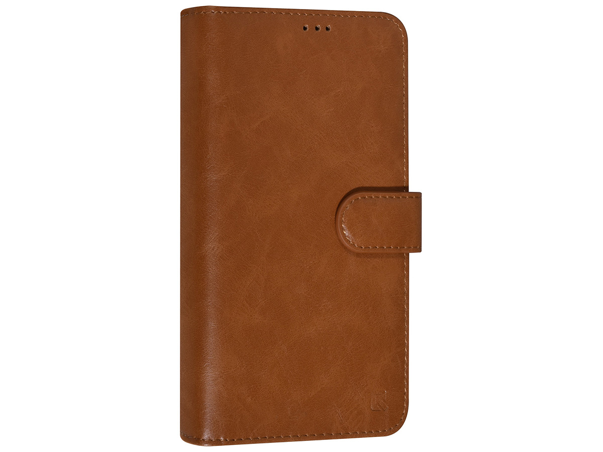 Uniq True Wallet XXL Case Cognac - iPhone 14 Pro Max hoesje