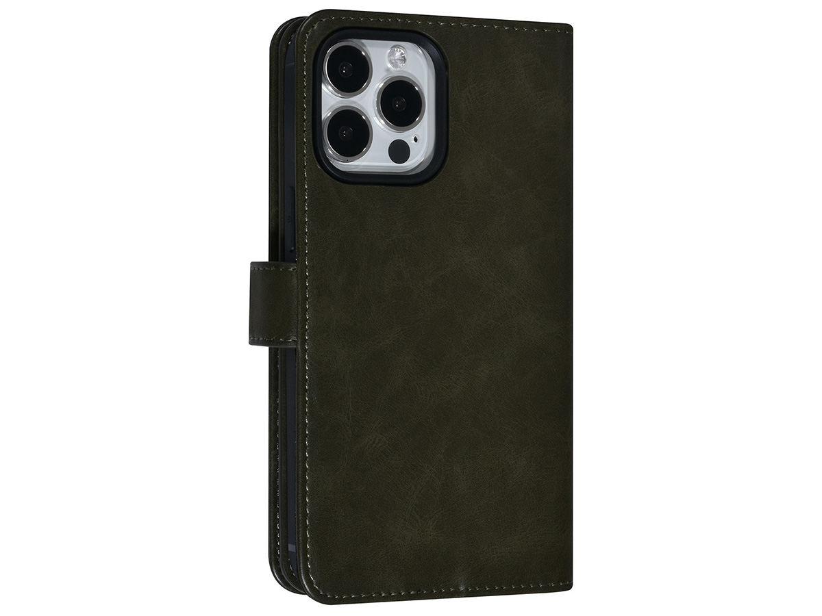 Uniq True Wallet XXL Case Groen - iPhone 14 Pro Max hoesje