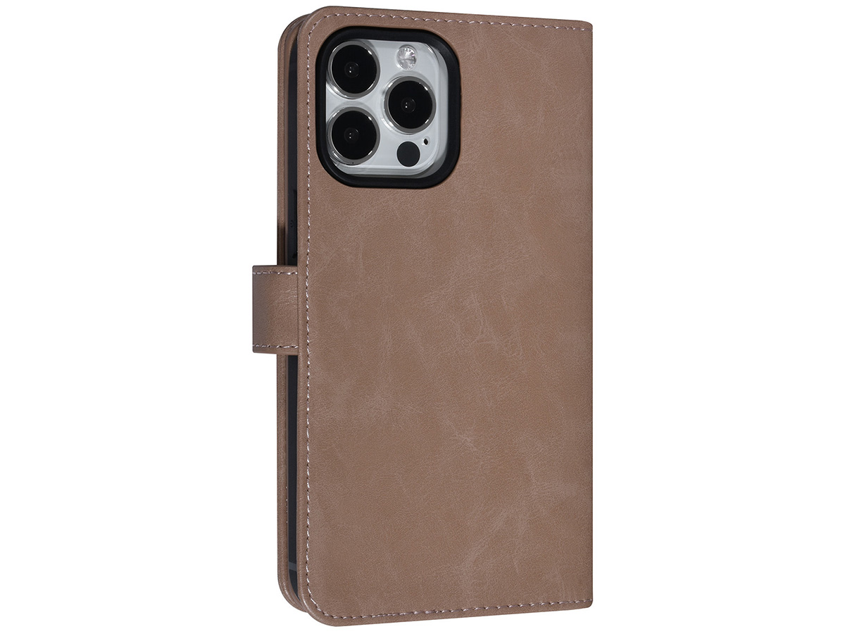 Uniq True Wallet XXL Case Roze - iPhone 14 Pro Max hoesje