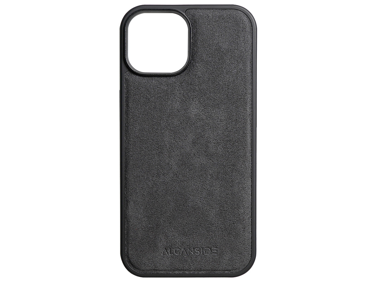 Alcanside Alcantara MagSafe Back Case Space Grey - iPhone 15 hoesje