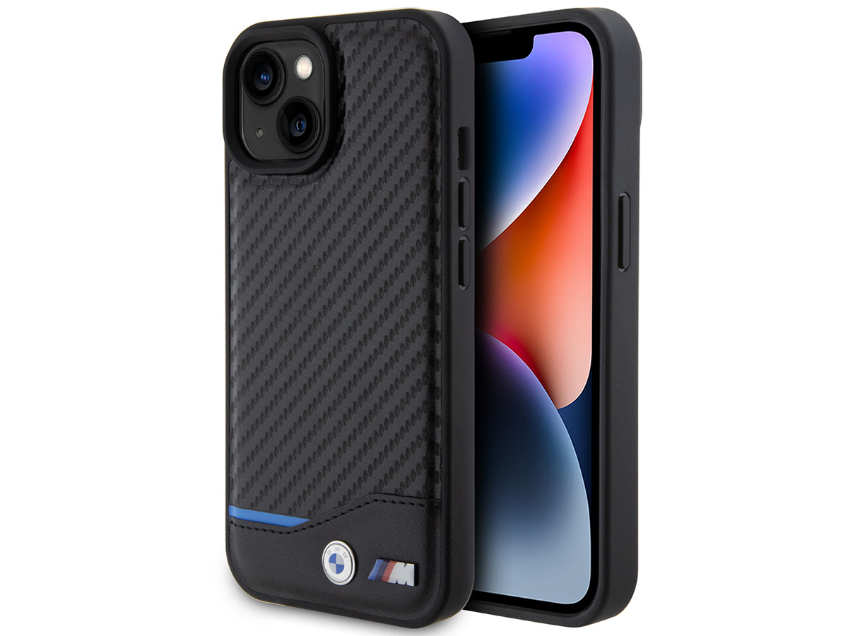 BMW M Carbon Look Case - iPhone 15 hoesje