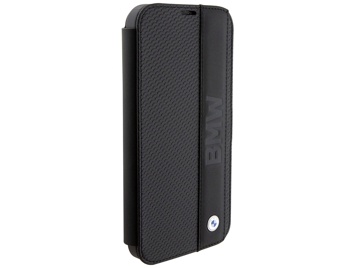 BMW Signature Leather Book Case - iPhone 15 Hoesje Leer
