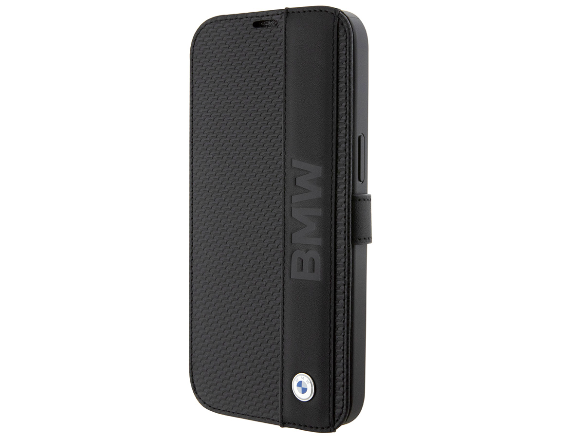 BMW Signature Leather Book Case - iPhone 15 Hoesje Leer