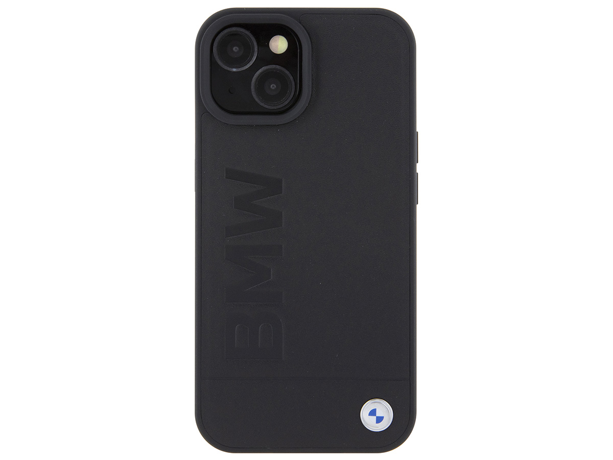 BMW Signature Leather Case - iPhone 15 hoesje