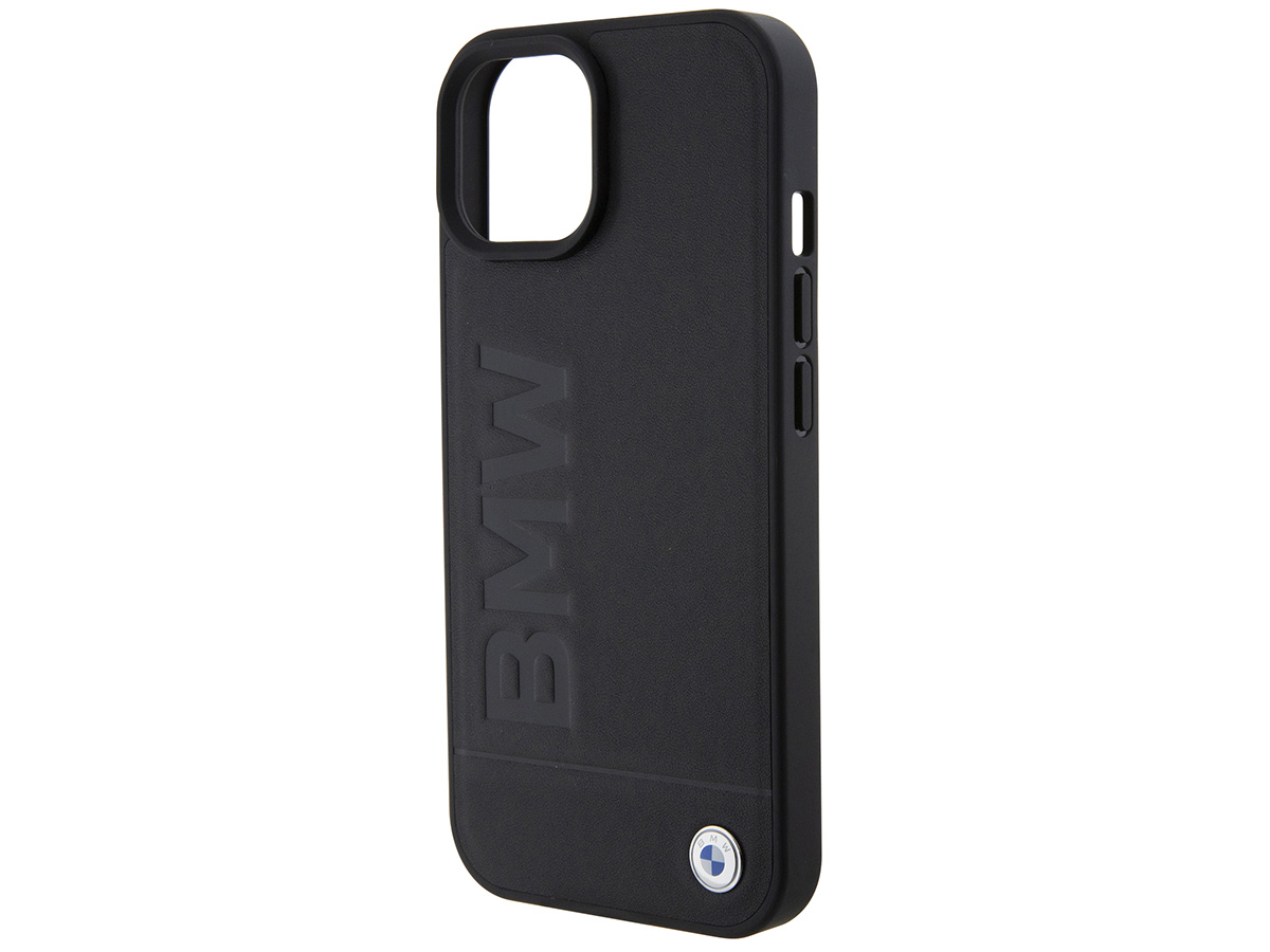 BMW Signature Leather Case - iPhone 15 hoesje