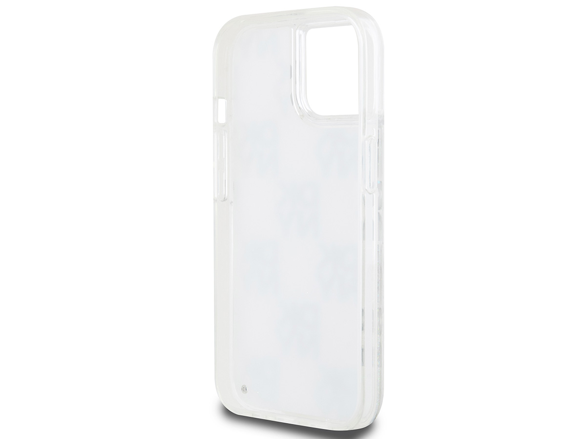 DKNY Liquid Glitter Case Clear - iPhone 15 / 14 / 13 hoesje