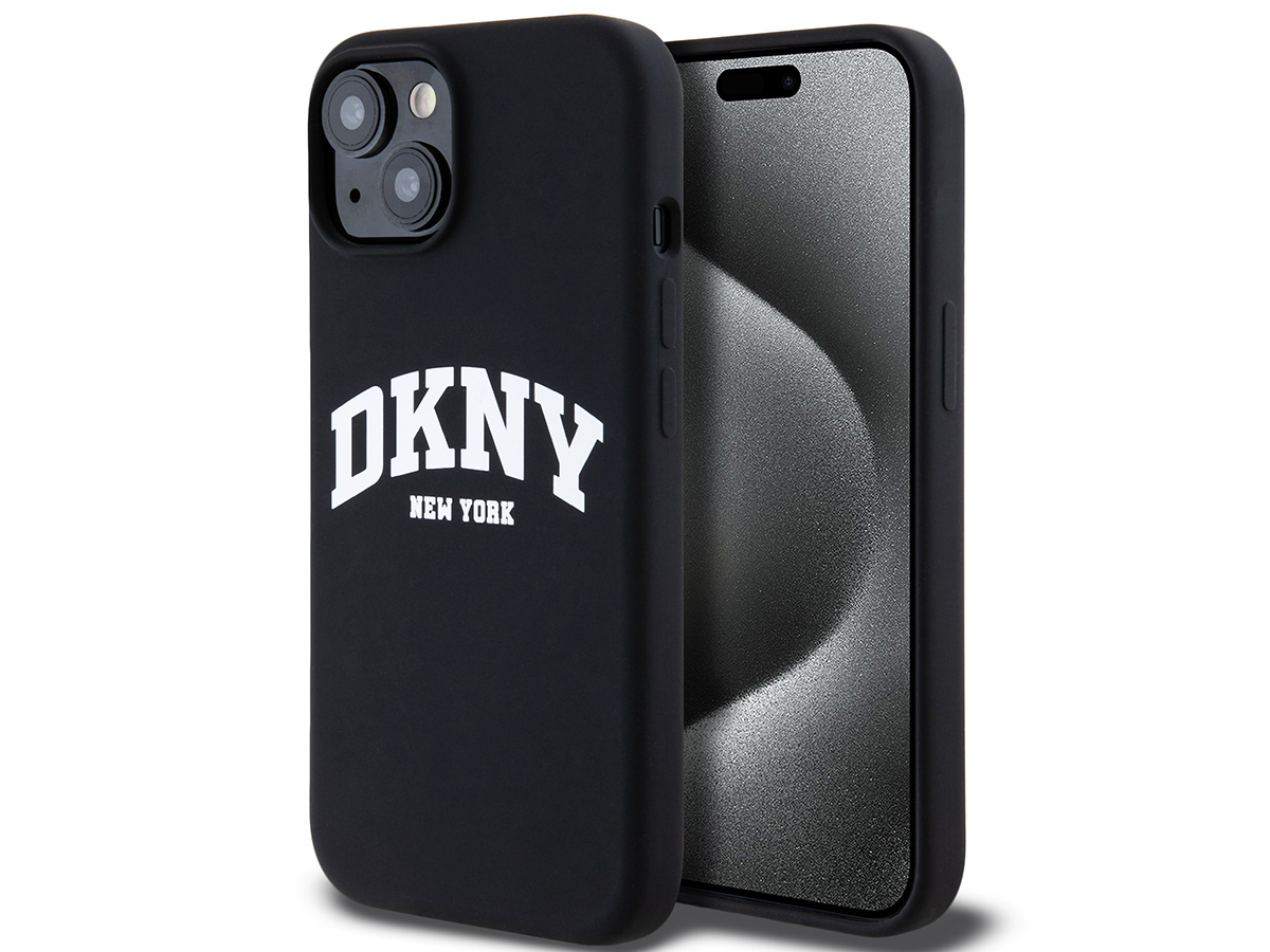 DKNY New York MagSafe Case Zwart - iPhone 15 / 14 / 13 hoesje