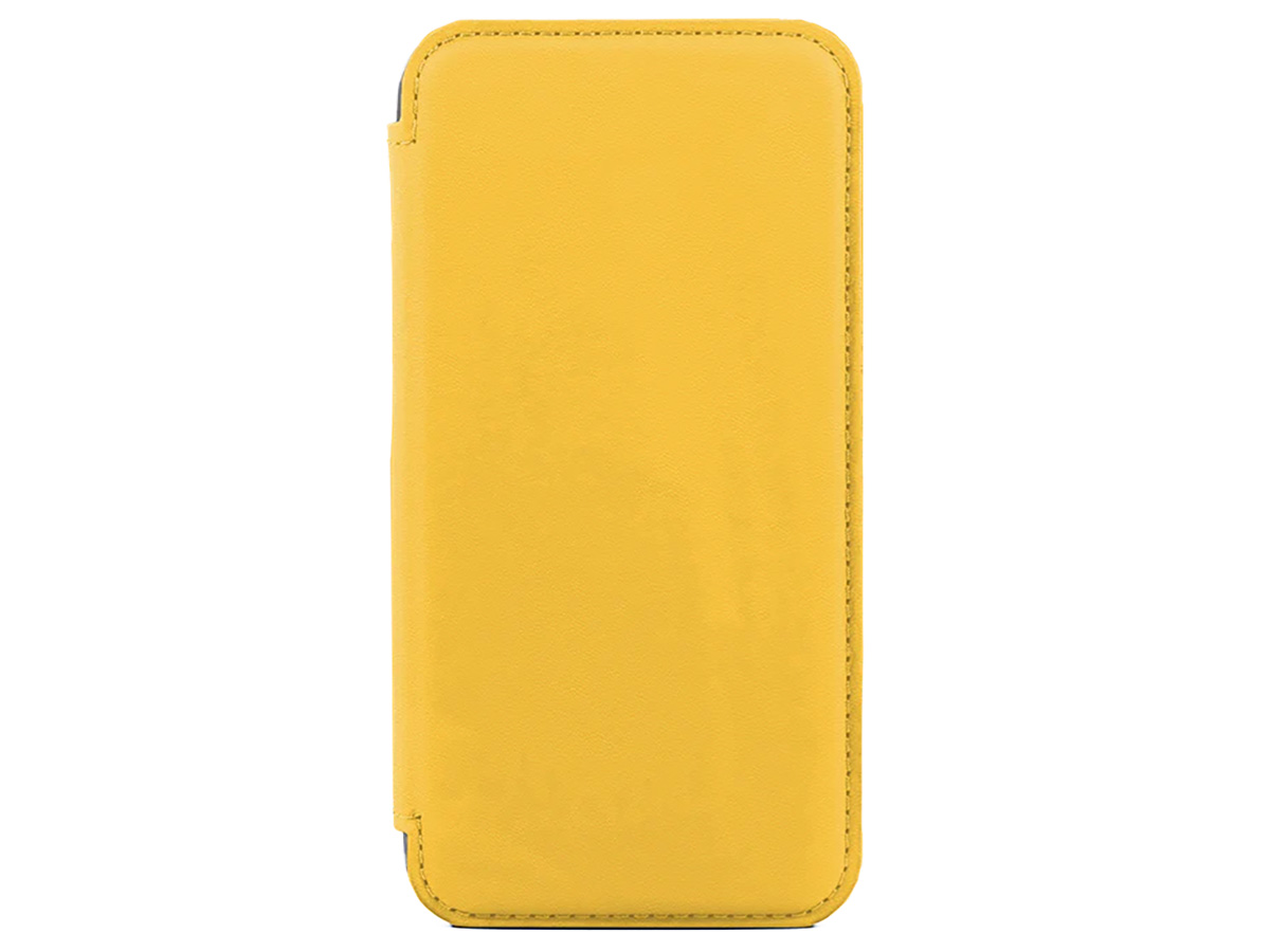 Greenwich Blake MagSafe Leather Folio Taurus Yellow - iPhone 15 Hoesje