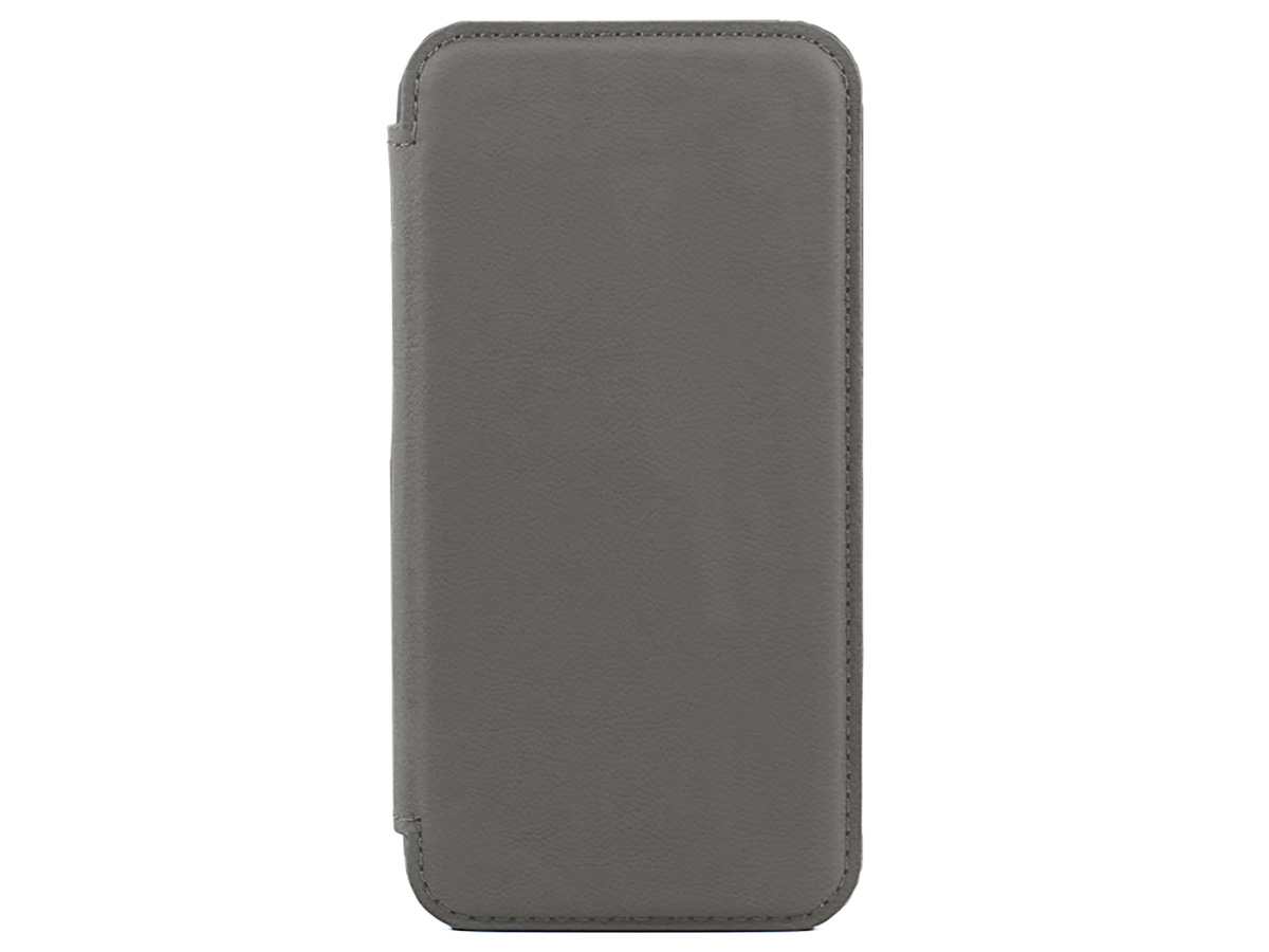 Greenwich Blake MagSafe Leather Folio Porpoise Grey - iPhone 15 Hoesje