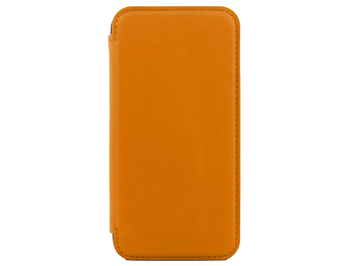 Greenwich Blake MagSafe Leather Folio Arancia Orange - iPhone 15 Hoesje